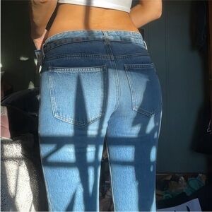 Vintage Y2K Diesel Industry Low Rise Straight Jeans Size 27